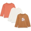 Amazon Essentials Boys and Toddlers’ Relaxed Organic Cotton Long Sleeve T-Shirt (Previously Amazon Aware), Pack of 3