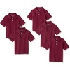 5-pack Burgundy