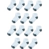 Grey Heather White