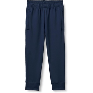 Amazon Essentials Boys’ Athletic Performance Stretch Knit Jogger Track Pants(Navy)