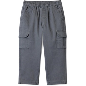 Amazon Essentials Boys’ Pull on Cargo Pants(Iron Grey)