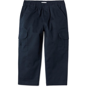 Amazon Essentials Boys’ Pull on Cargo Pants(Navy)
