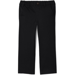 Amazon Essentials Boys’ Stretch Skinny Fit Chino Pants(Black)