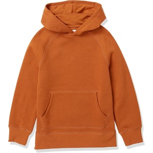 Amazon Essentials Boys and Toddlers’ Fleece Pullover Hoodie Sweatshirts(Light Brown)
