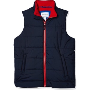 Amazon Essentials Boys and Toddlers’ Heavyweight Full Zip Outerwear Puffer Vest(Navy)