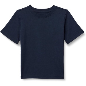 Amazon Essentials Boys and Toddlers’ Short Sleeve Tee Shirts, Cotton Jersey, Multipacks(Navy)