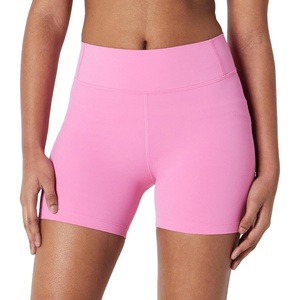 Amazon Essentials Girls’ Athletic FormFlex Buttery Soft Dance Cartwheel Bike Shorts(Pink)