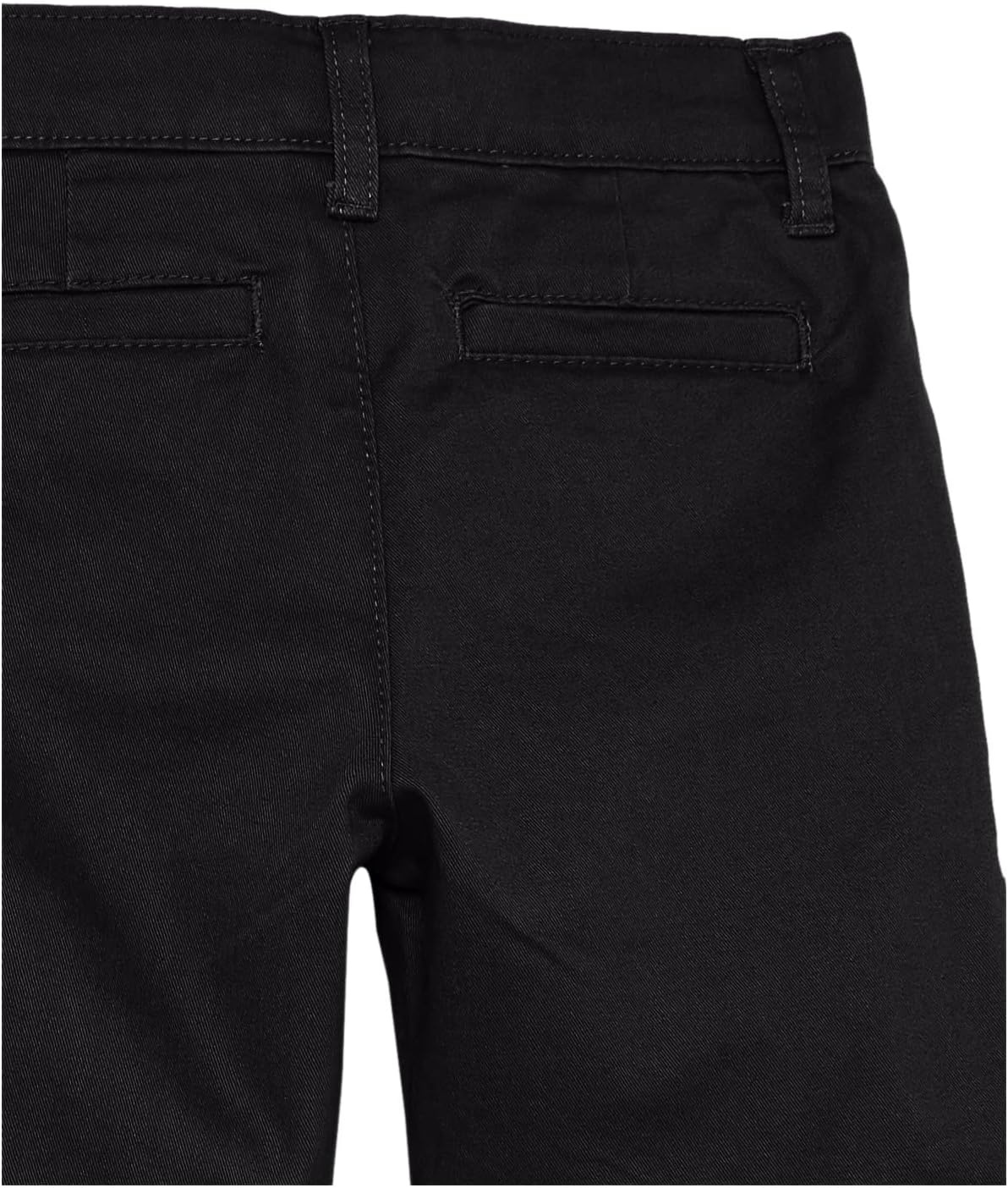 image:imageAmazon Essentials Boys and Toddlers School Uniform Woven FlatFront Shorts with Elastic Waist3pack Black