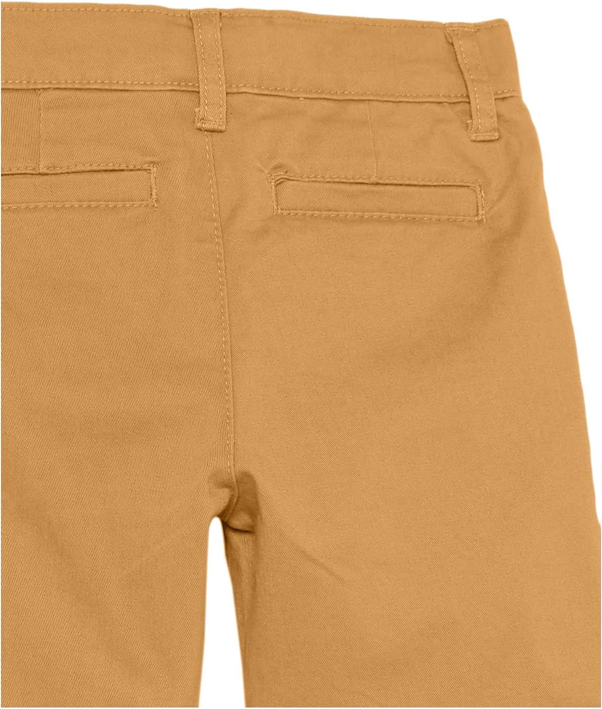 image:imageAmazon Essentials Boys and Toddlers School Uniform Woven FlatFront Shorts with Elastic Waist3pack Dark Khaki