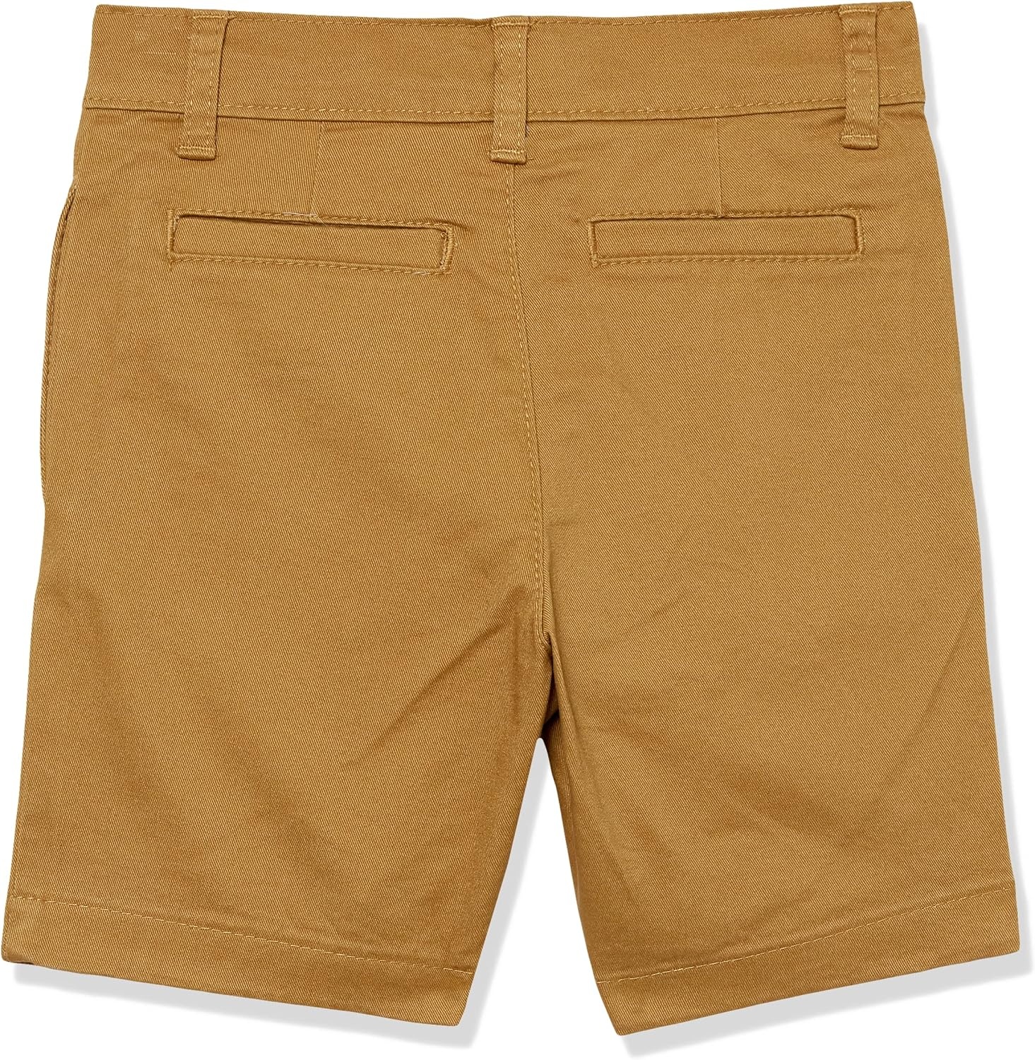 image:imageAmazon Essentials Boys and Toddlers School Uniform Woven FlatFront Shorts with Elastic Waist3pack Dark Khaki