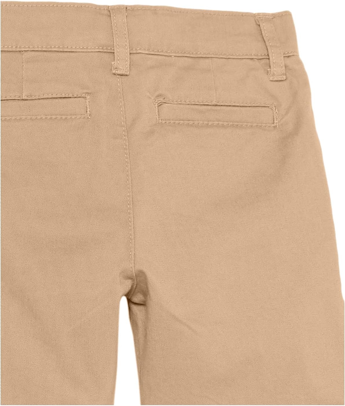 image:imageAmazon Essentials Boys and Toddlers School Uniform Woven FlatFront Shorts with Elastic Waist3pack Khaki