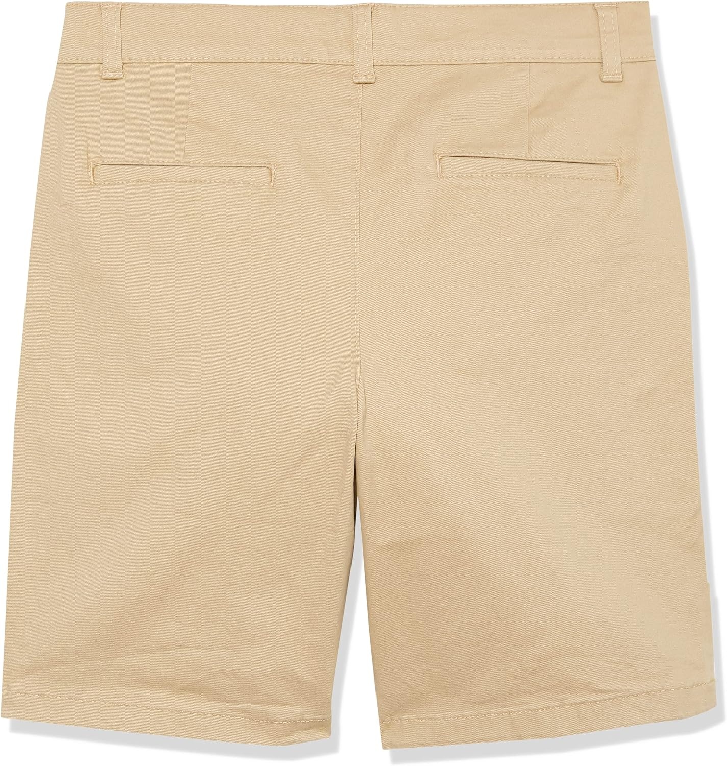 image:imageAmazon Essentials Boys and Toddlers School Uniform Woven FlatFront Shorts with Elastic Waist3pack Khaki