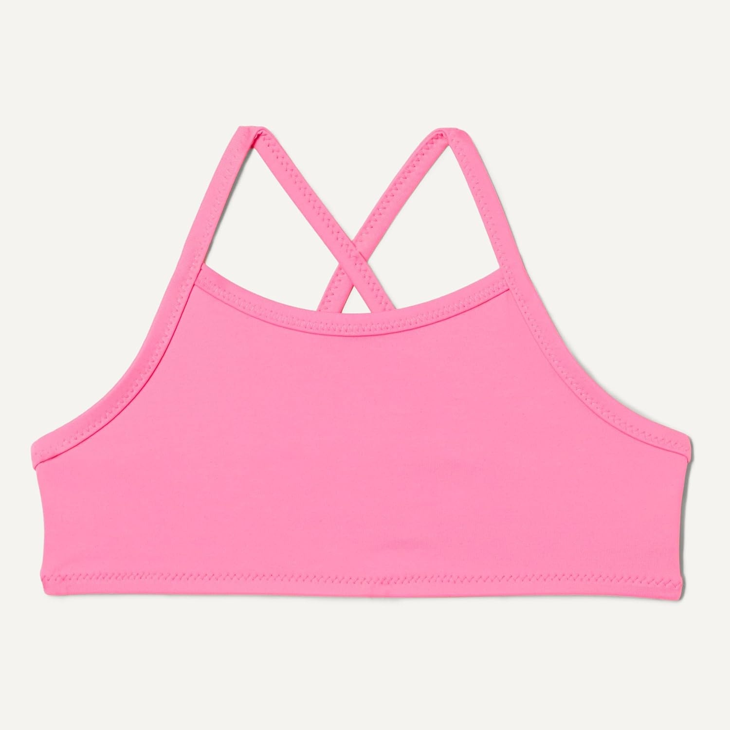 image:imageAmazon Essentials Girls and Toddlers Cross Back Bikini SetHot Pink
