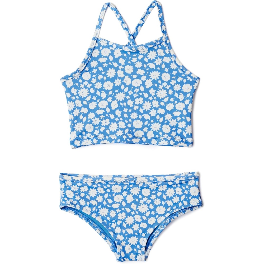 image:imageAmazon Essentials Girls and Toddlers Tankini SetBlue Ditsy Floral