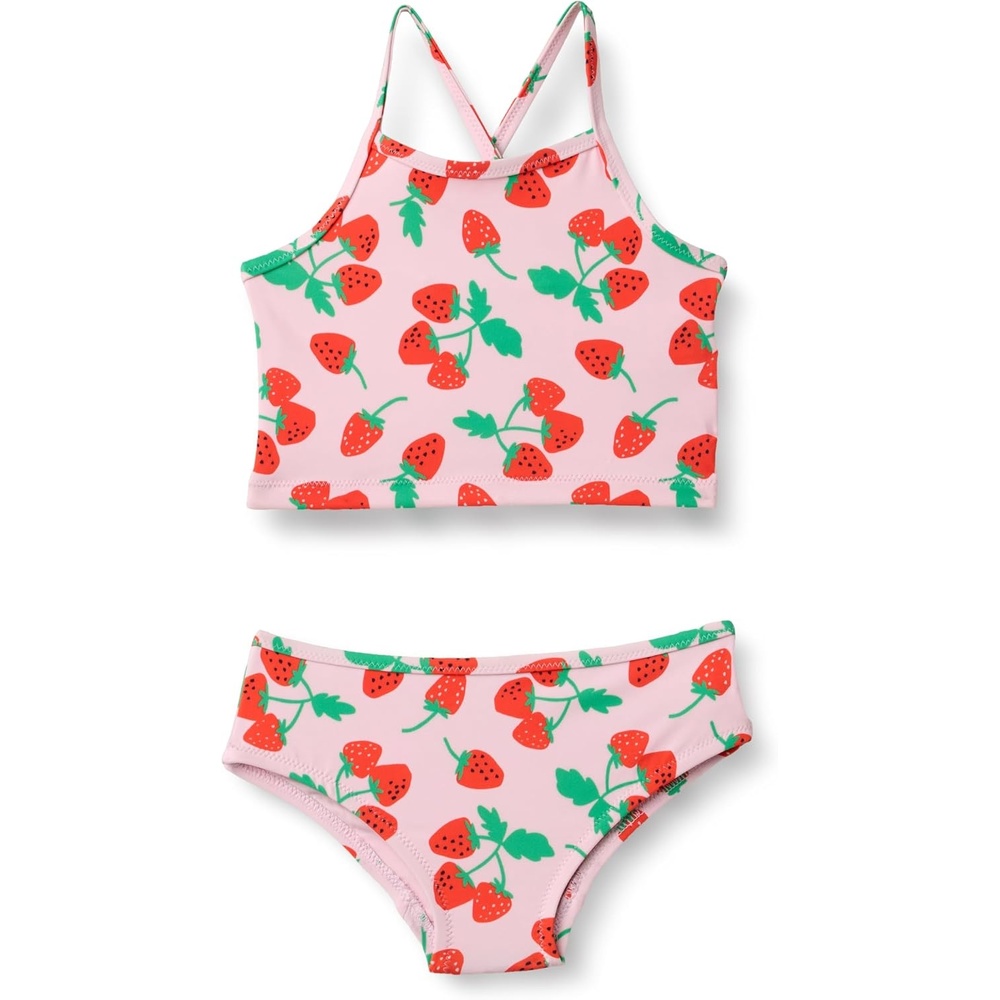 image:imageAmazon Essentials Girls and Toddlers Tankini SetPink Red Strawberries