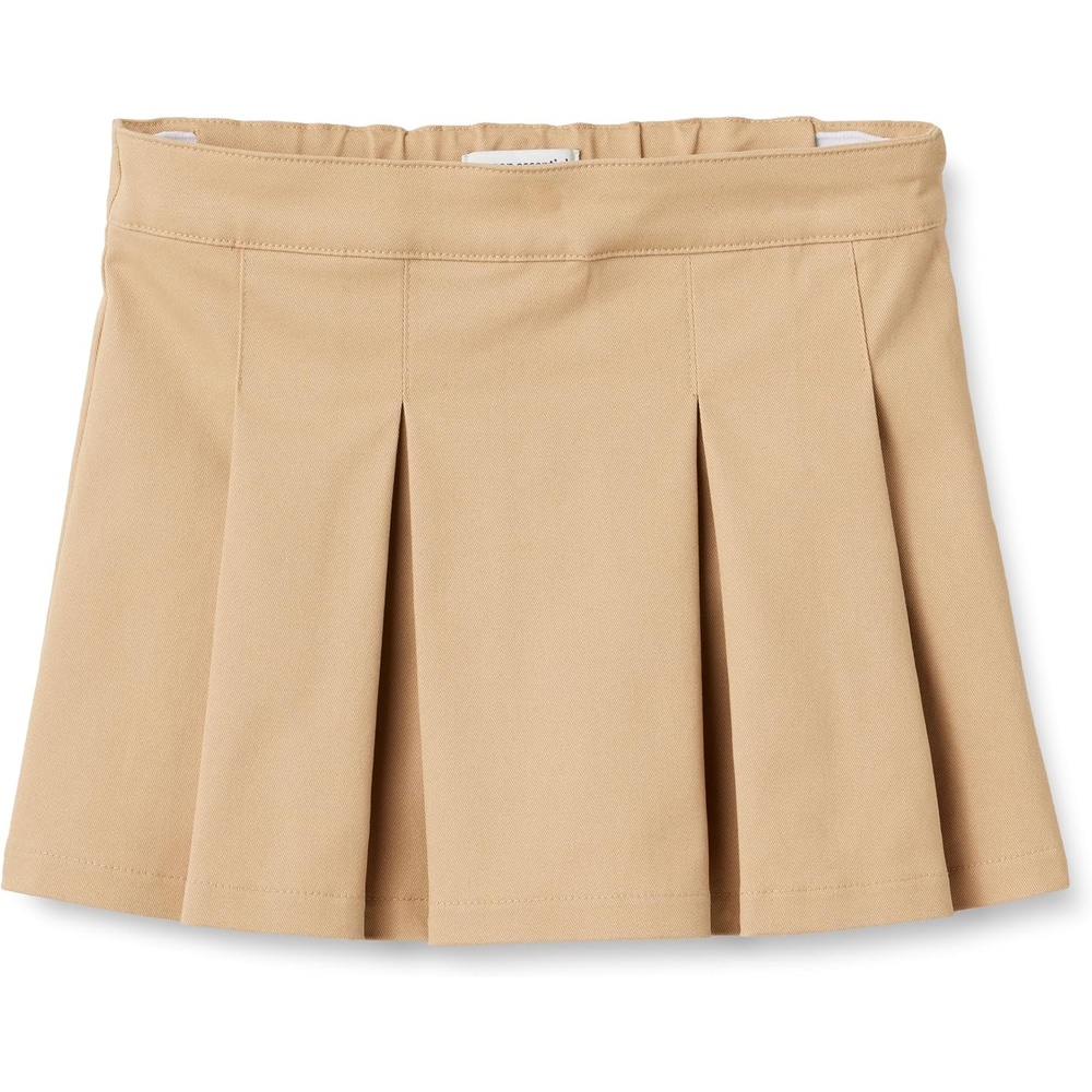 image:imageAmazon Essentials Girls and Toddlers Uniform Pleated SkortKhaki Tan