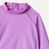 Amazon Essentials Baby Girls’ Long-Sleeve Ruffle Rashguard Set(Bright Lavender)