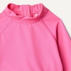 Amazon Essentials Baby Girls’ Long-Sleeve Ruffle Rashguard Set(Hot Pink)