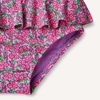 Amazon Essentials Baby Girls’ Long-Sleeve Ruffle Rashguard Set(Lilac Hot Pink Posey Floral)