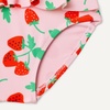 Amazon Essentials Baby Girls’ Long-Sleeve Ruffle Rashguard Set(Pink Tomato Red Strawberries)