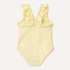 Amazon Essentials Baby Girls’ Ruffle One-Piece Swimsuit(Light Yellow)