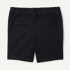 Amazon Essentials Boys and Toddlers’ School Uniform Woven Flat-Front Shorts with Elastic Waist(Black)