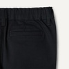 Amazon Essentials Boys and Toddlers’ School Uniform Woven Flat-Front Shorts with Elastic Waist(Black)