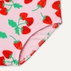 Amazon Essentials Girls’ 2pc Bow Bikini Swim Set, Quick-Dry Stretch Fabric(Pink Tomato Red Strawberries)