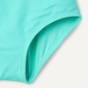 Amazon Essentials Girls’ Frill-Trimmed One-Piece Swimsuit(Bright Mint Green)
