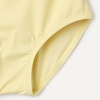 Amazon Essentials Girls’ Frill-Trimmed One-Piece Swimsuit(Light Yellow)