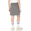 Amazon Essentials Girls’ Pleated Uniform Skorts with Built-in Shorts, Pull-on, Stretchy, Multipacks(2-pack Grey)