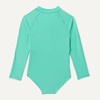 Amazon Essentials Girls’ Rash Guard One-Piece Swimsuit, Long Sleeve(Bright Mint Green)