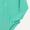 Amazon Essentials Girls’ Rash Guard One-Piece Swimsuit, Long Sleeve(Bright Mint Green)