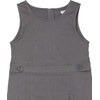 Amazon Essentials Girls’ School Uniform Pleated Jumper Dress(2-pack Grey)