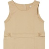 Amazon Essentials Girls’ School Uniform Pleated Jumper Dress(2-pack Khaki)