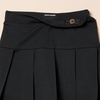 Amazon Essentials Girls’ Uniform Pleated Skort with Built-in Shorts, Elastic Waist, Pack of 2(Black)
