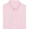 Amazon Essentials Girls’ Uniform Short Sleeve Stretch Poplin Button-Down Shirts, Pack of 3(Pink)