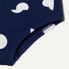 Amazon Essentials Girls and Toddlers’ Cross Back Bikini Set(Deep Blue Ivory Abstract Dots)