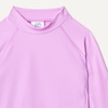 Amazon Essentials Girls and Toddlers’ Long Sleeve Swim Rashguard T-Shirt(Bright Lavender)
