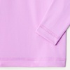 Amazon Essentials Girls and Toddlers’ Long Sleeve Swim Rashguard T-Shirt(Bright Lavender)
