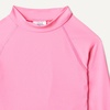 Amazon Essentials Girls and Toddlers’ Long Sleeve Swim Rashguard T-Shirt(Hot Pink)