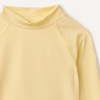 Amazon Essentials Girls and Toddlers’ Long Sleeve Swim Rashguard T-Shirt(Light Yellow)