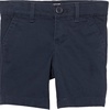 Amazon Essentials Girls and Toddlers’ School Uniform Shorts with Adjustable Waist, Flat Front(3-pack Navy)