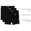 Amazon Essentials Girls and Toddlers’ School Uniform Shorts with Adjustable Waist, Flat Front(Black)