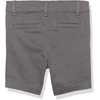 Amazon Essentials Girls and Toddlers’ School Uniform Shorts with Adjustable Waist, Flat Front(Grey)