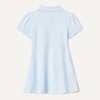 Amazon Essentials Girls and Toddlers’ Short Sleeve Polo Dress(Light Blue)