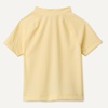 Amazon Essentials Girls and Toddlers’ Short Sleeve Slim Fit High-Neck Rashguard T-Shirt(Light Yellow)
