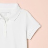 Amazon Essentials Girls and Toddlers’ Short Sleeve Uniform Polo Shirt, Multipacks(Bright White Pack)