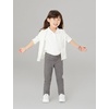 Amazon Essentials Girls and Toddlers’ Short Sleeve Uniform Polo Shirt, Multipacks(White/Grey Heather)