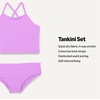 Amazon Essentials Girls and Toddlers’ Tankini Set(Bright Lavender)